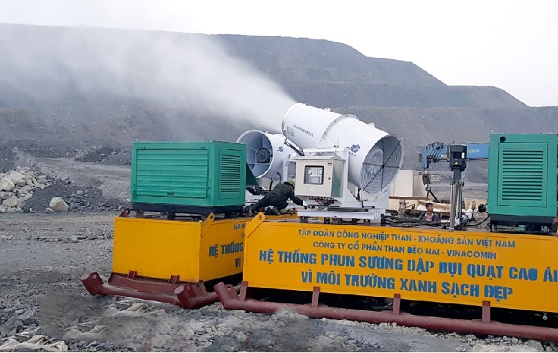 降塵霧炮機 除塵風送式噴霧機