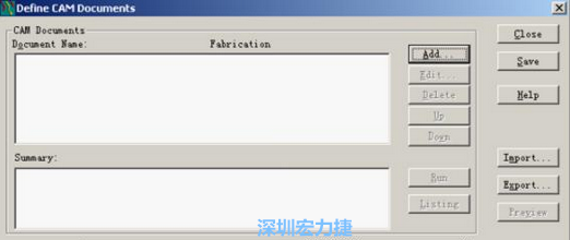 至此文件也已分析完及做了相應的優化和調整，接著可以按Alt+F、C打開CAM輸出窗口。